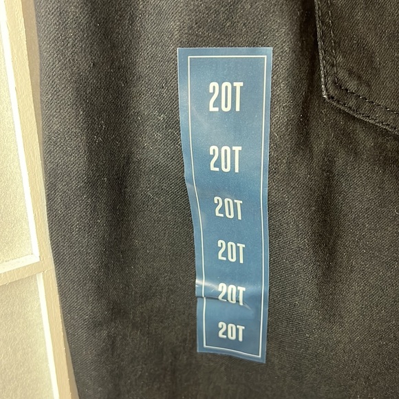 Avenue Jeans Straight Black 20T New - Picture 3 of 5